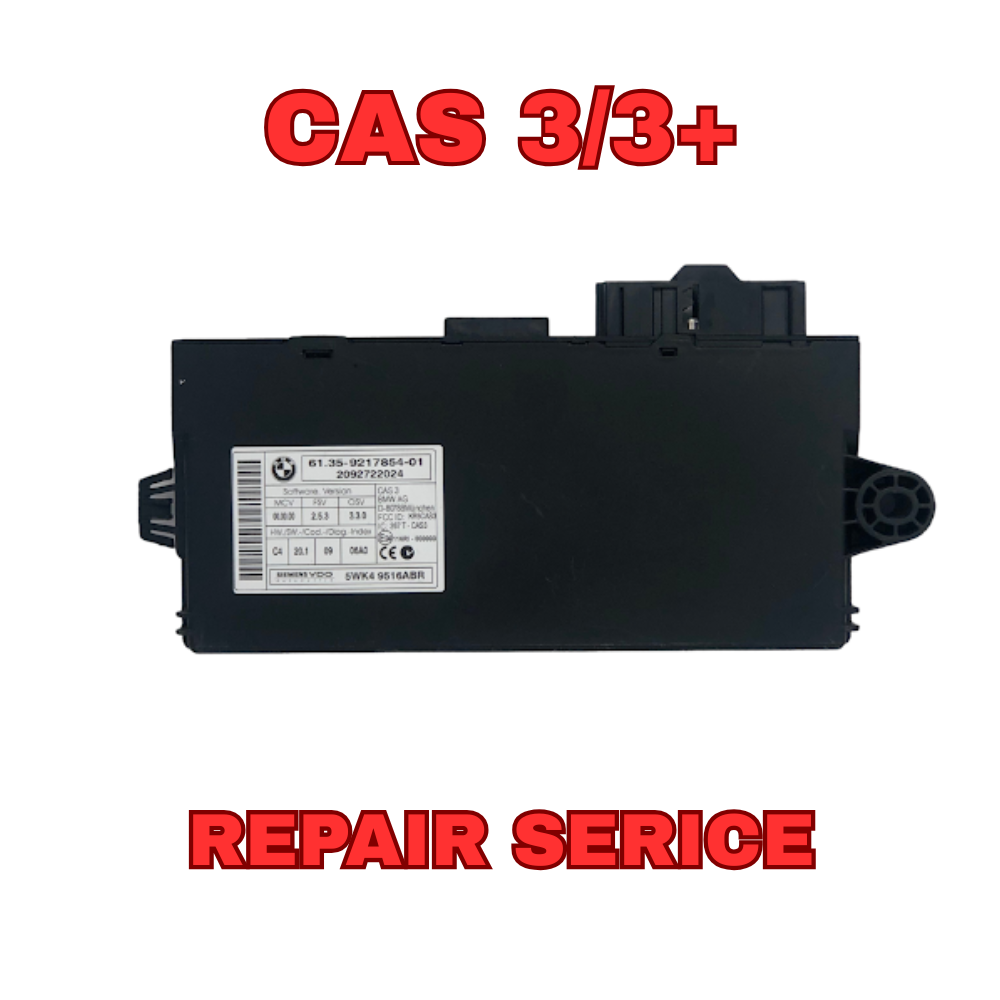 CAR ACCESS SYSTEM CAS 3, CAS 3+ MODULE REPAIR SERVICE MINI BMW