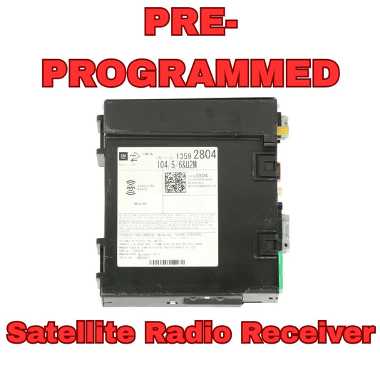PRE-PROGRAMMED 2013 - 2017 GM Cadillac Chevrolet GMC OEM AMFM SAT Radio Receiver