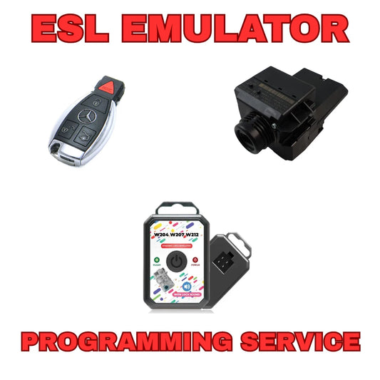 Mercedes-Benz W204 W207 W212 Steering Lock ESL ELV Emulator Programming Service